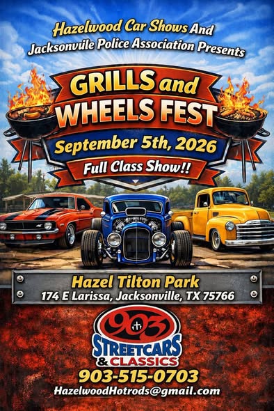 Grills and Wheels Fest flyer