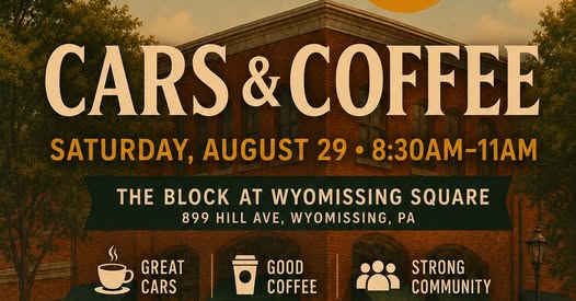 Cars & Coffee flyer