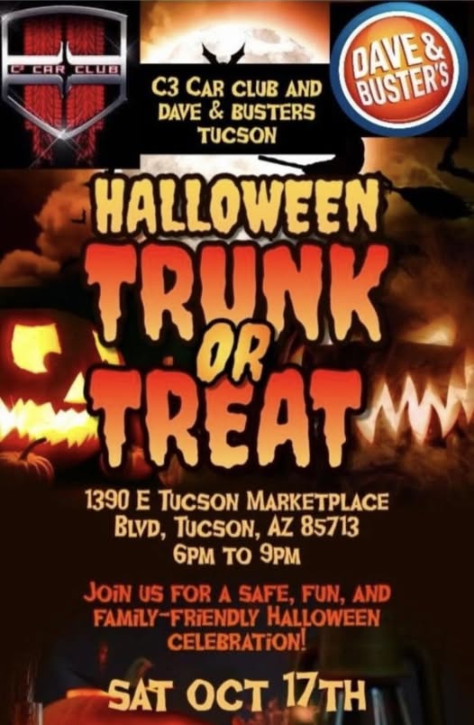 Flyer for Halloween Trunk or Treat