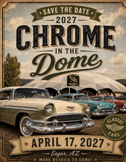 Flyer for Chrome in the Dome 2027