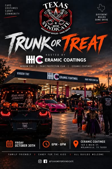 Flyer for Trunk or Treat