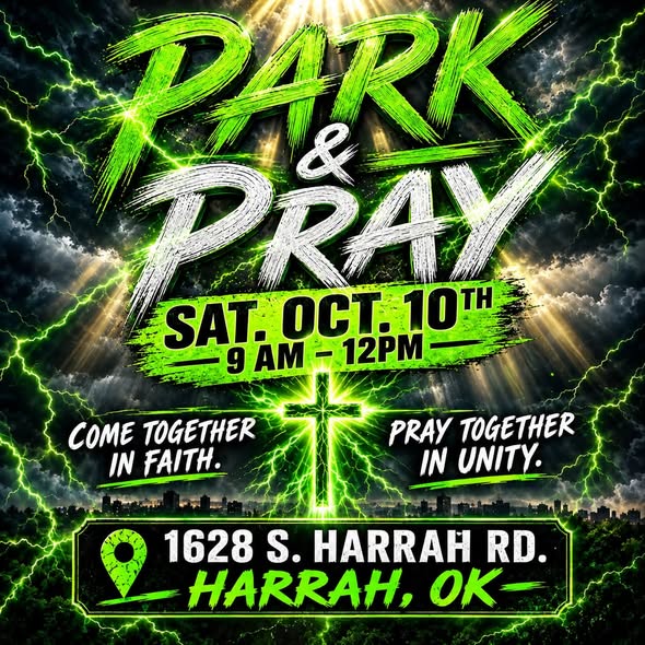 Flyer for Dark & Pray