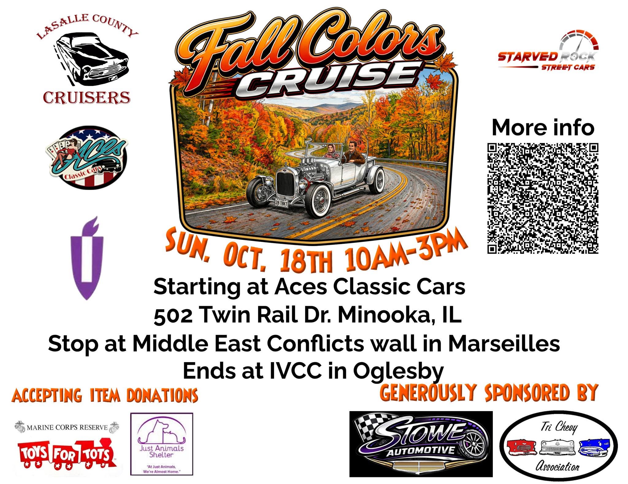 Flyer for Fall Colors Cruise