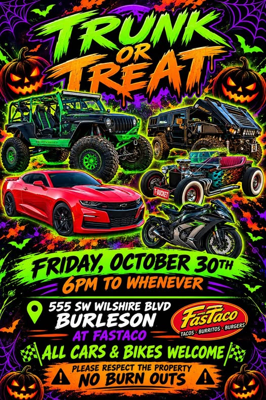 Flyer for Trunk or Treat