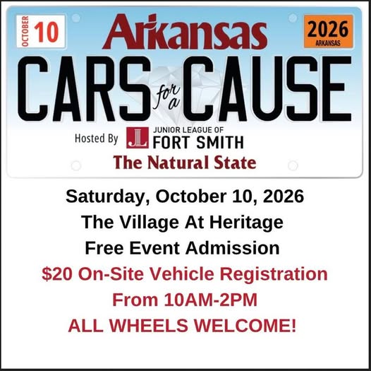 Flyer for Arkansas Cars for a Cause