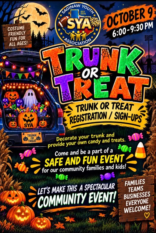 Flyer for Trunk or Treat