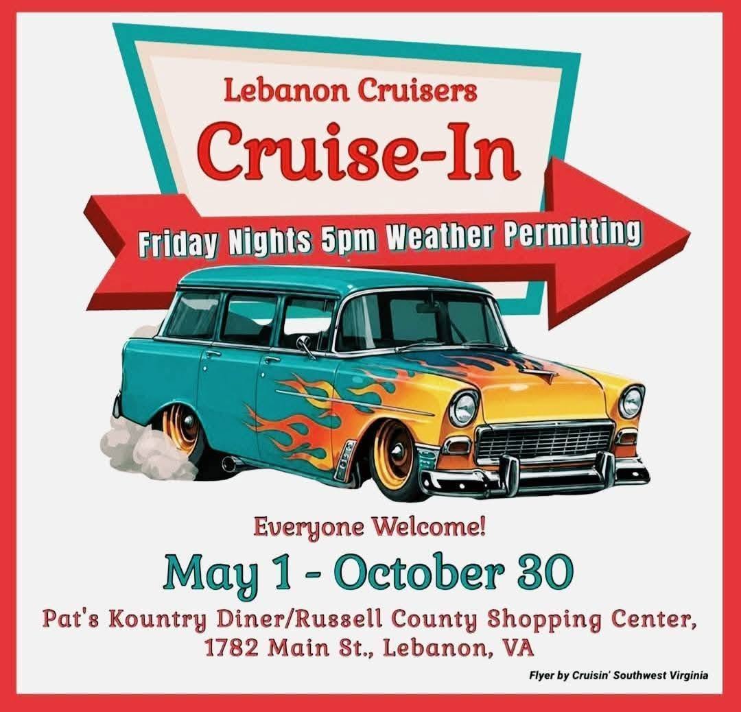 Flyer for Lebanon Cruisers Cruise-In