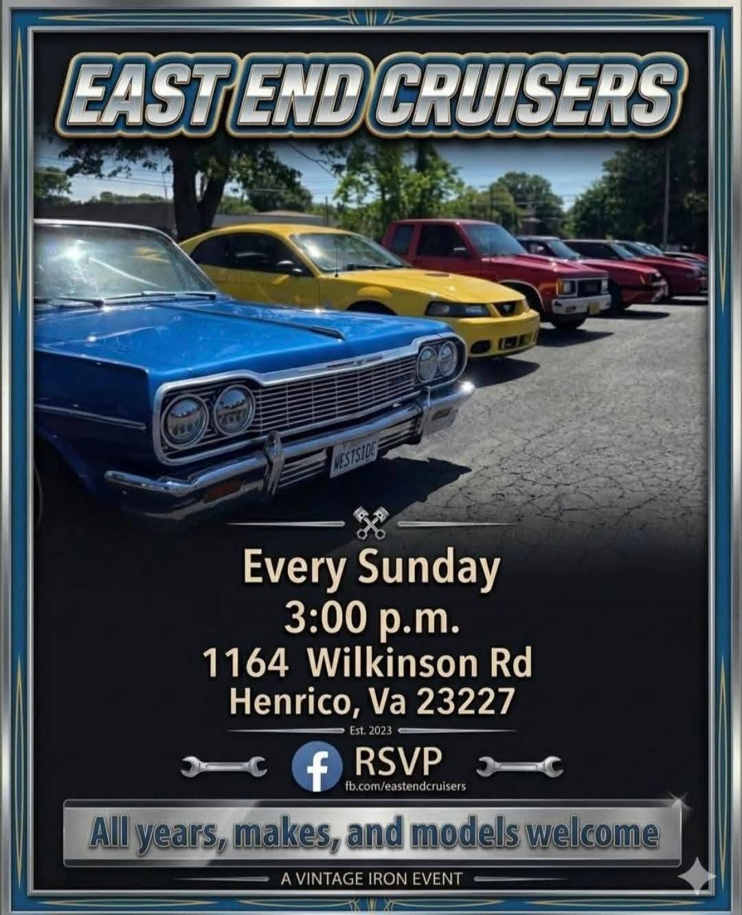 Flyer for East End Cruisers