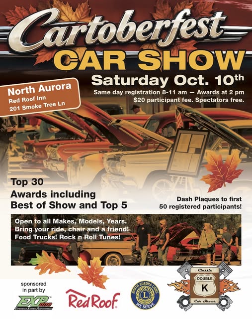 Flyer for Cartoberfest Car Show