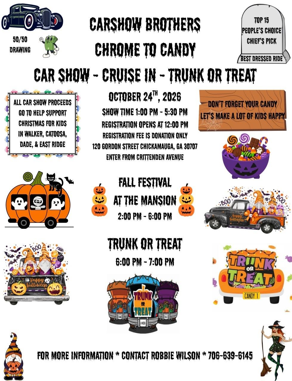 Flyer for Trunk or Treat