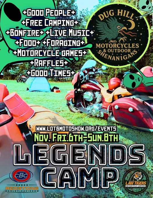 Flyer for Legends Camp