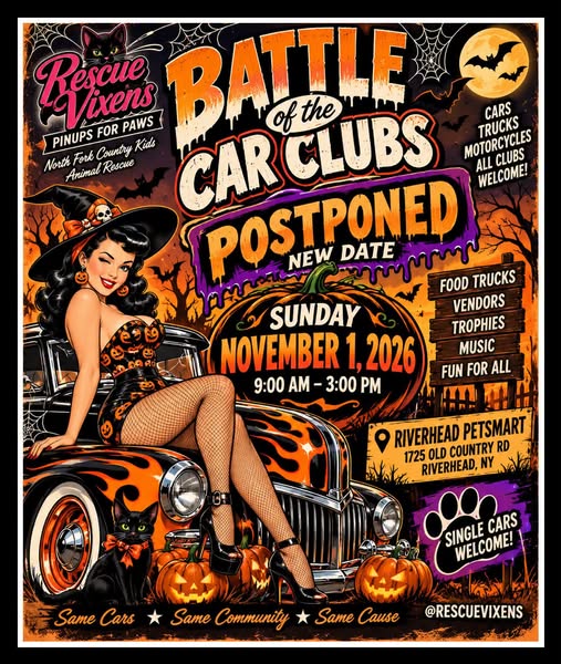 Flyer for Battle of the Car Clubs