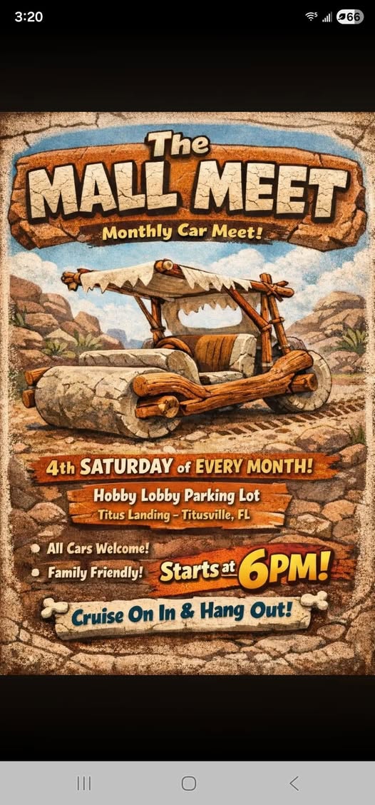 Flyer for The Mall Meet