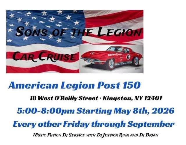 Flyer for Sons of the Legion Car Cruise