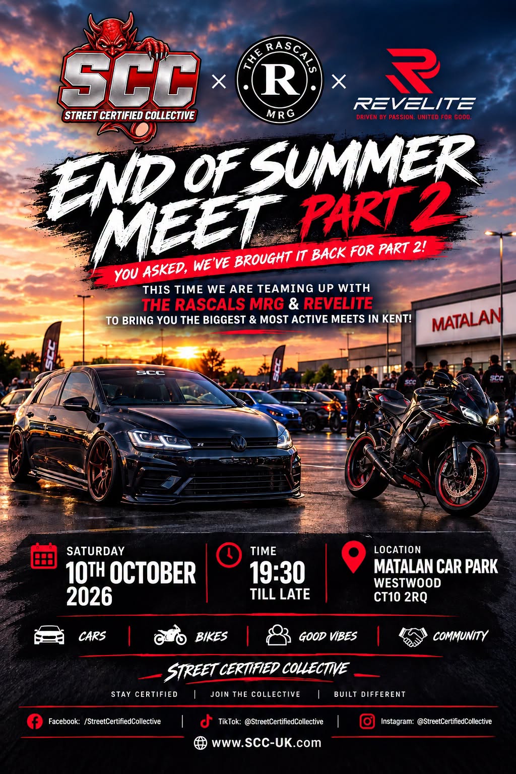 Flyer for End of Summer Meet Part 2
