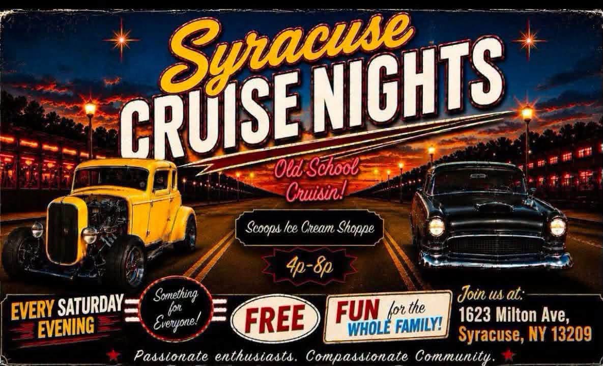 Flyer for Syracuse Cruise Nights