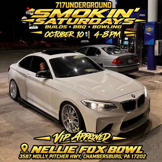 Flyer for 717 Underground Smokin' Saturdays
