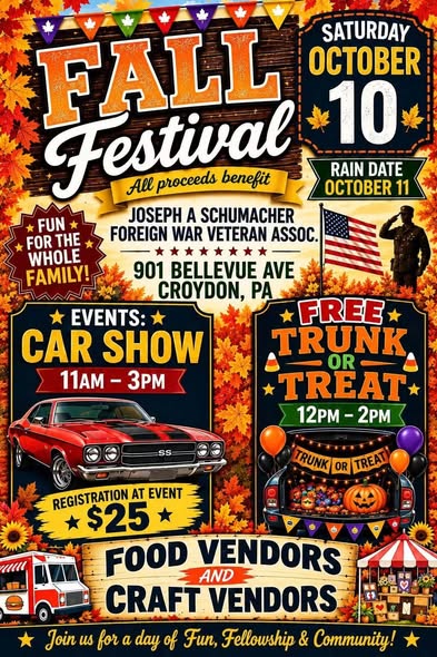 Flyer for Free Trunk or Treat