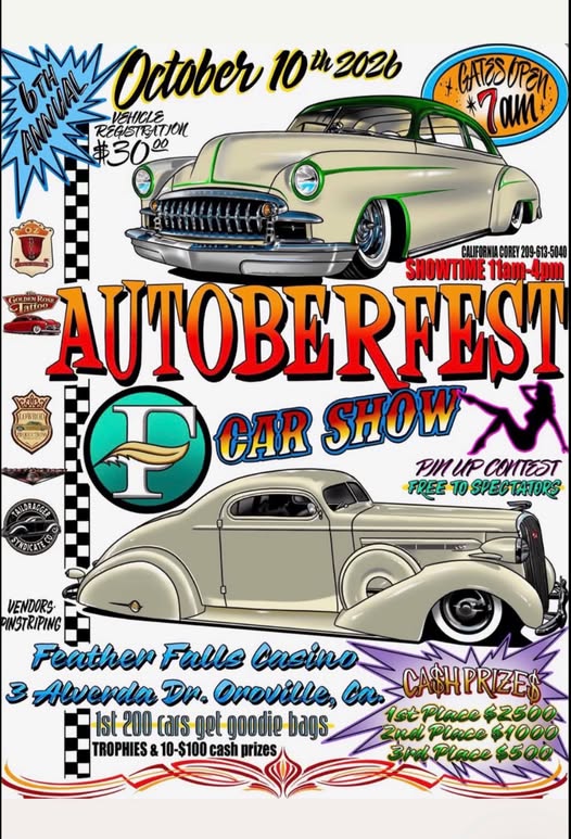 Flyer for Autoberfest Car Show
