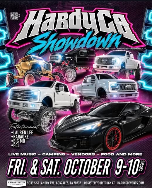 Flyer for Hardyuga Showdown
