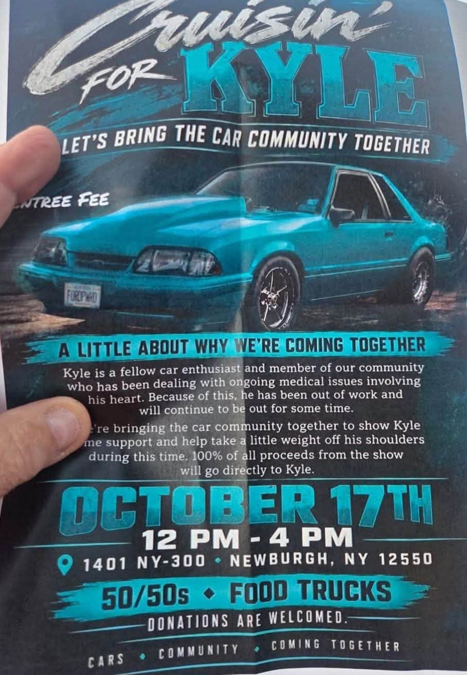 Flyer for Cruisin For KYLIE