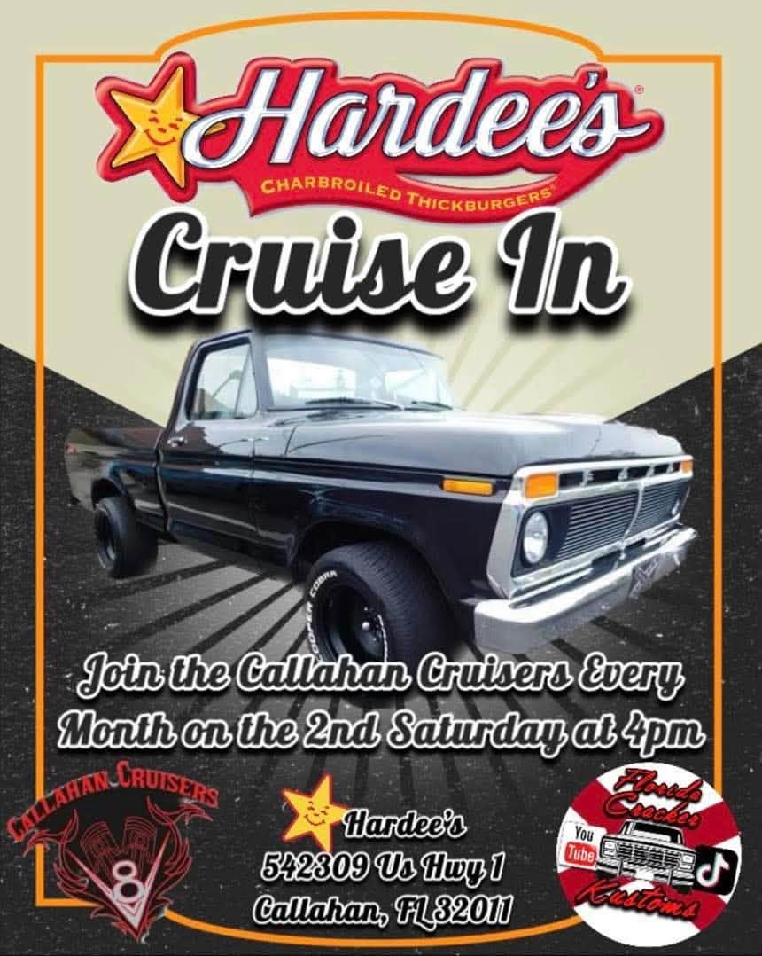 Flyer for Hardee's Cruise In