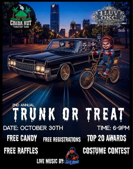 Flyer for 2nd Annual Trunk or Treat
