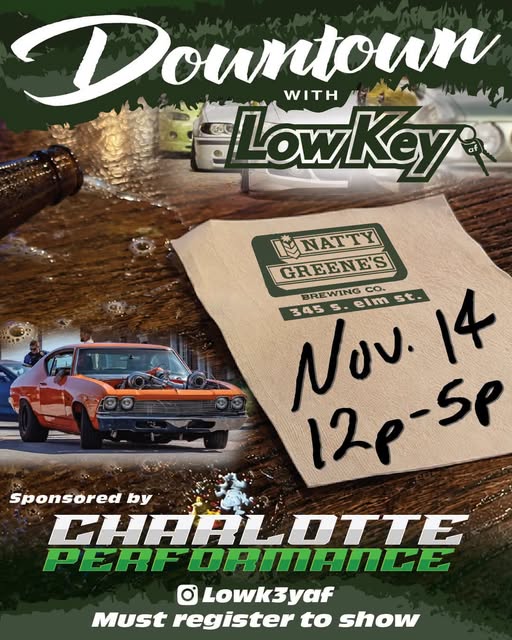Flyer for Downtown with Low Key