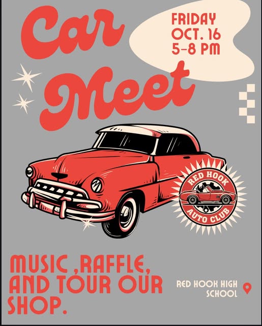 Flyer for Car Meet