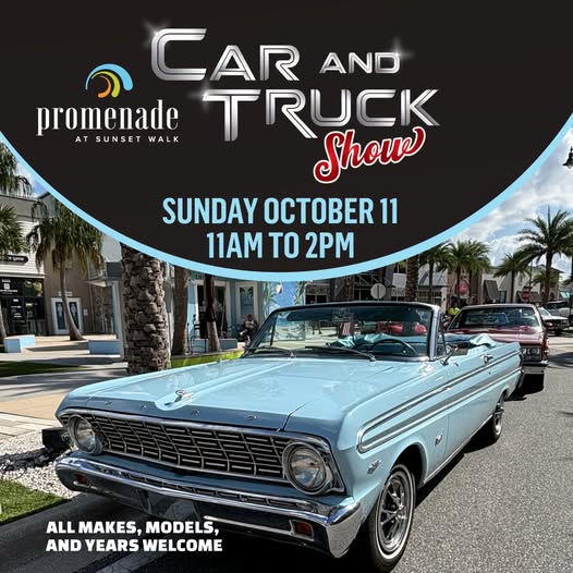 Flyer for Car and Truck Show