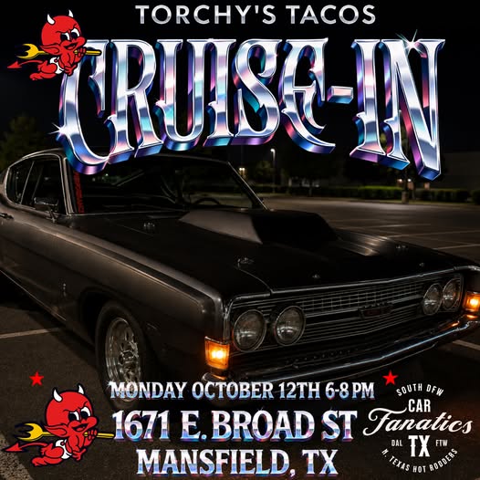 Flyer for Torchy's Tacos Cruise-In