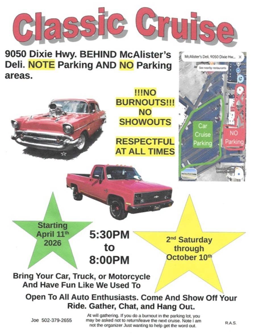 Flyer for Classic Cruise