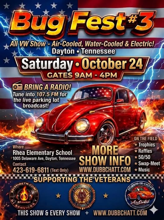 Flyer for Bug Fest #3