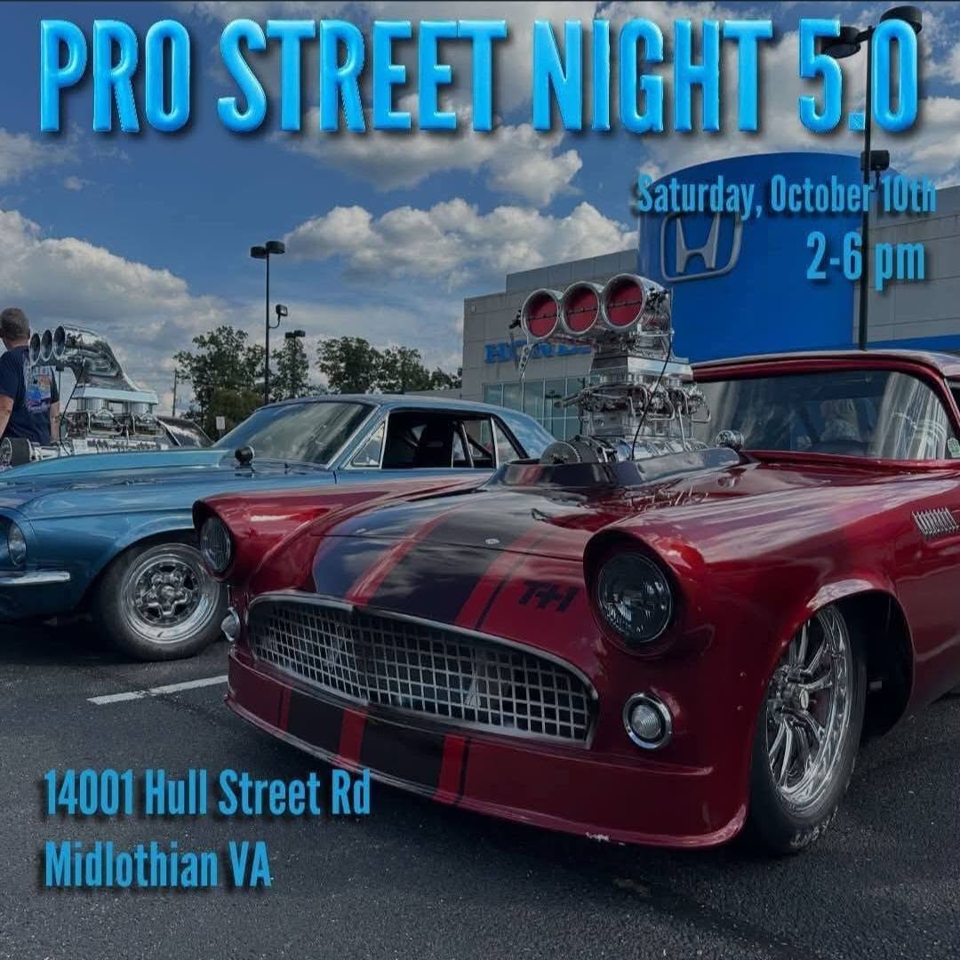 Flyer for PRO STREET NIGHT 5.0