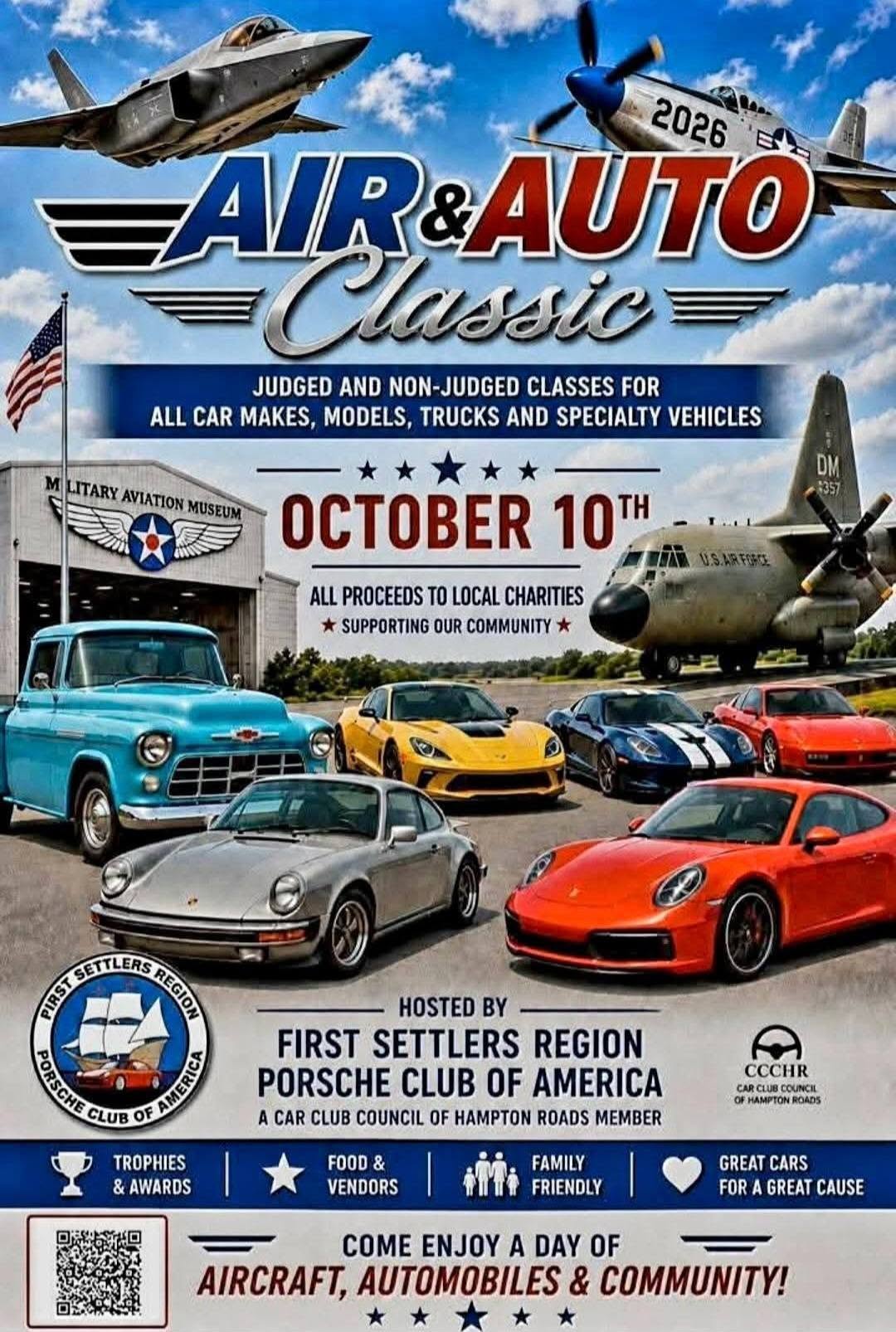 Flyer for Air & Auto Classic