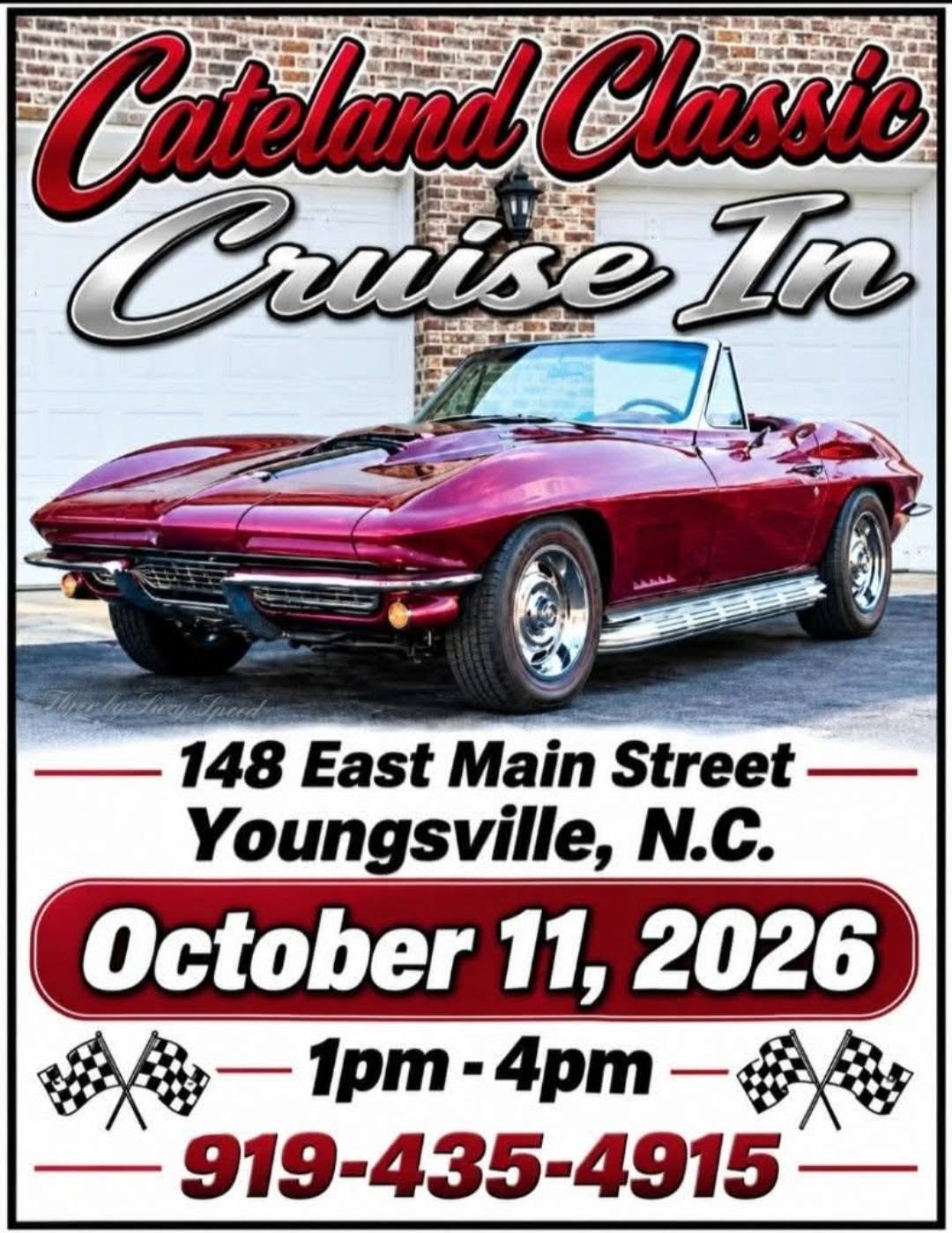 Flyer for Cateland Classic Cruise In