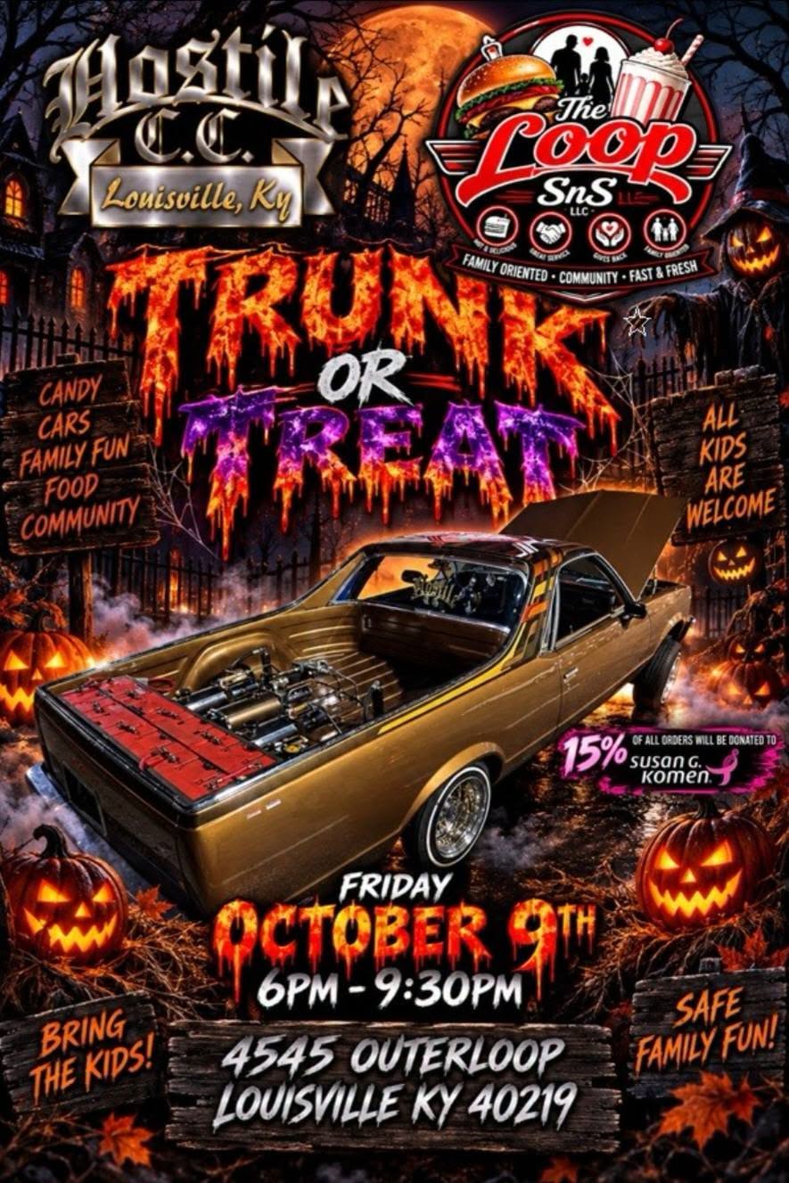 Flyer for Trunk or Treat
