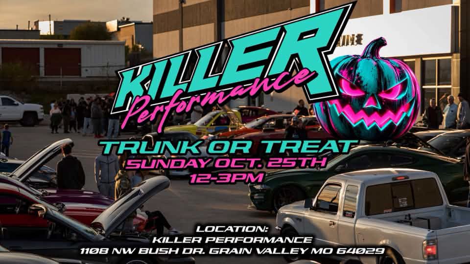 Flyer for Killer Performance Trunk or Treat