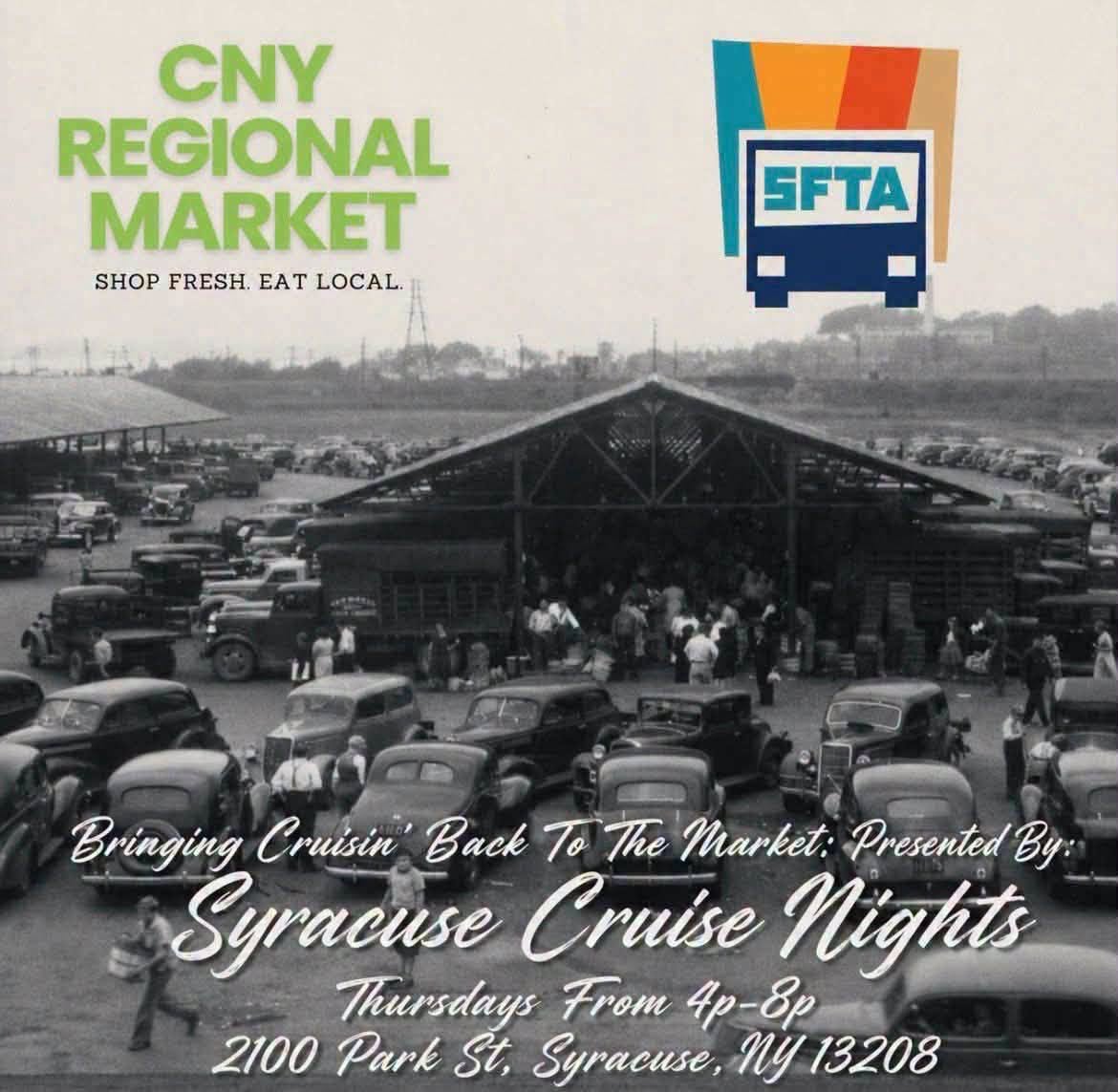 Flyer for Syracuse Cruise Nights