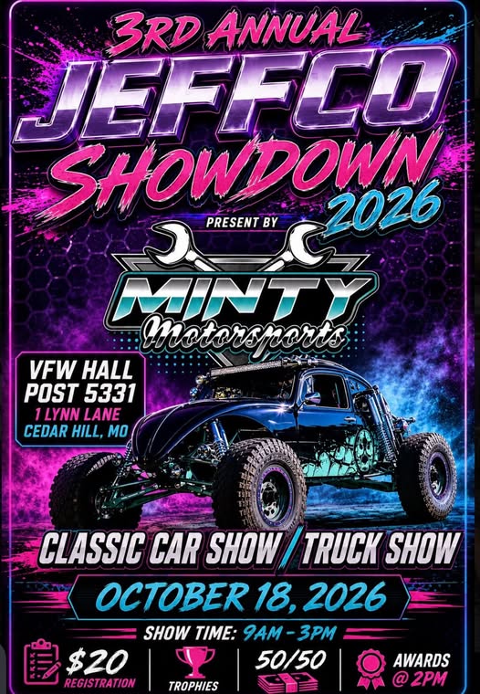 Flyer for 3rd Annual JEFFCO Showdown