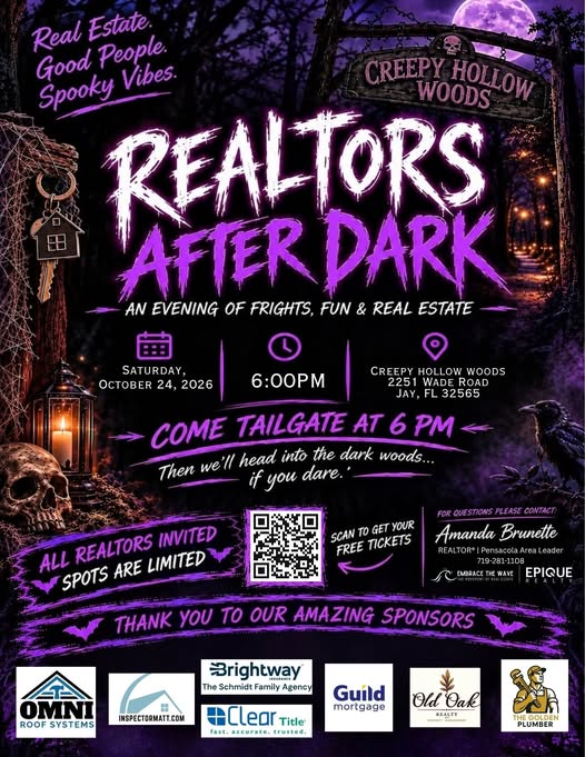 Flyer for Realtors After Dark