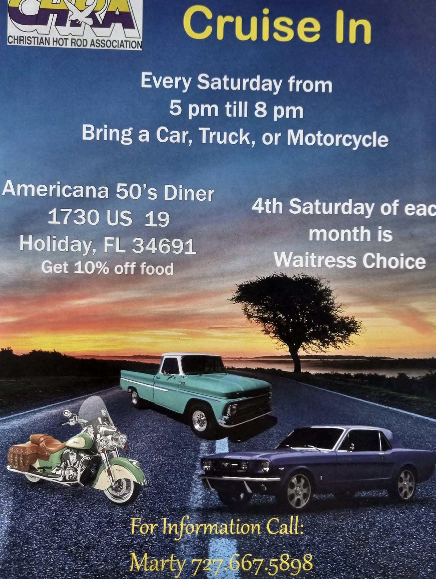 Flyer for CHRA Cruise In
