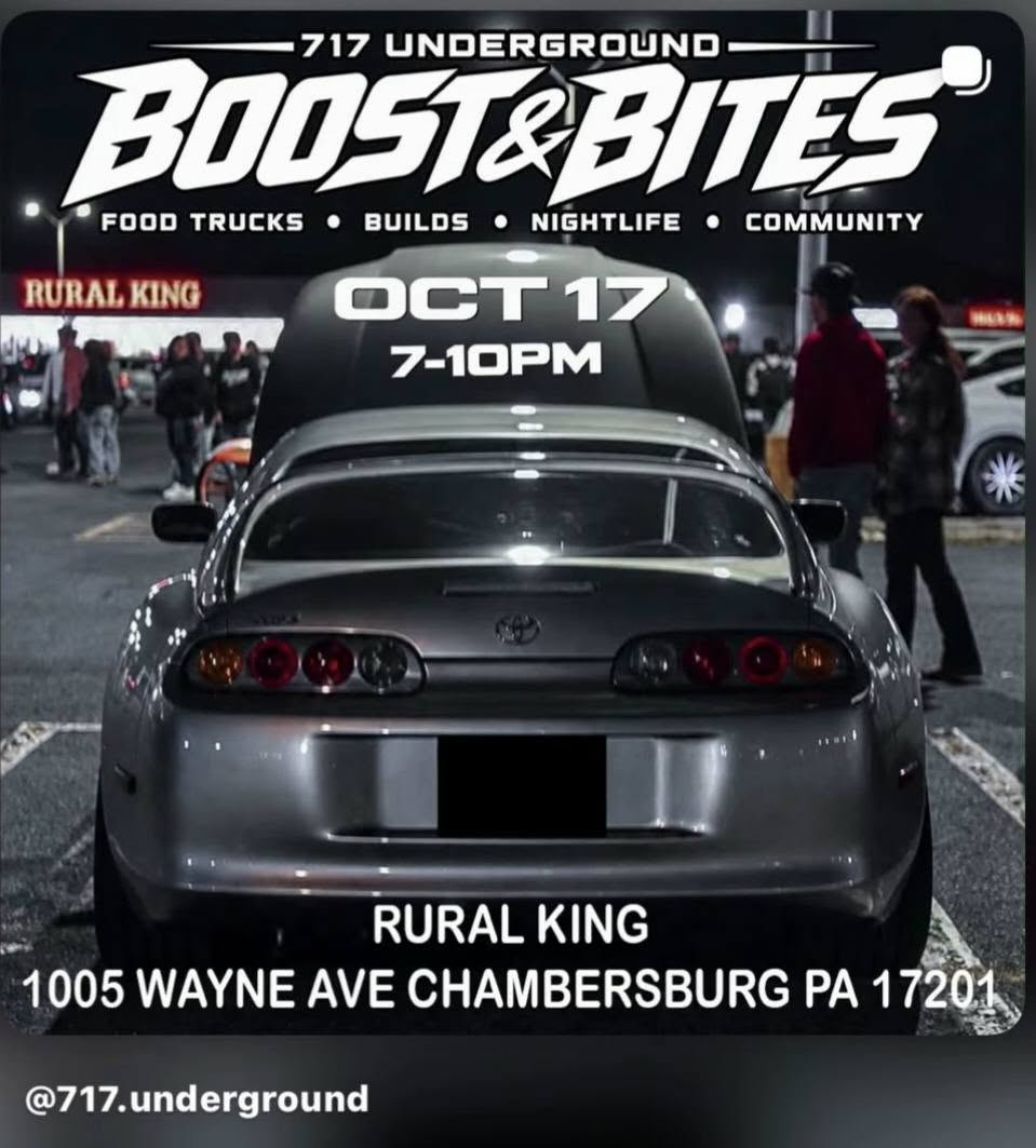 Flyer for 717 Underground Boost & Bites