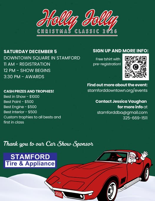 Flyer for Holly Jolly Christmas Classic 2026