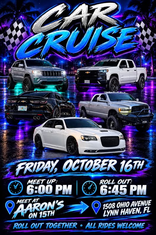 Flyer for Car Cruise