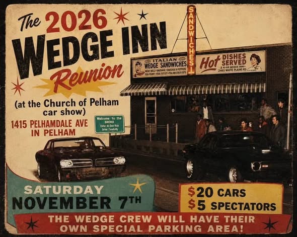 Flyer for The 2026 Wedge Inn Reunion