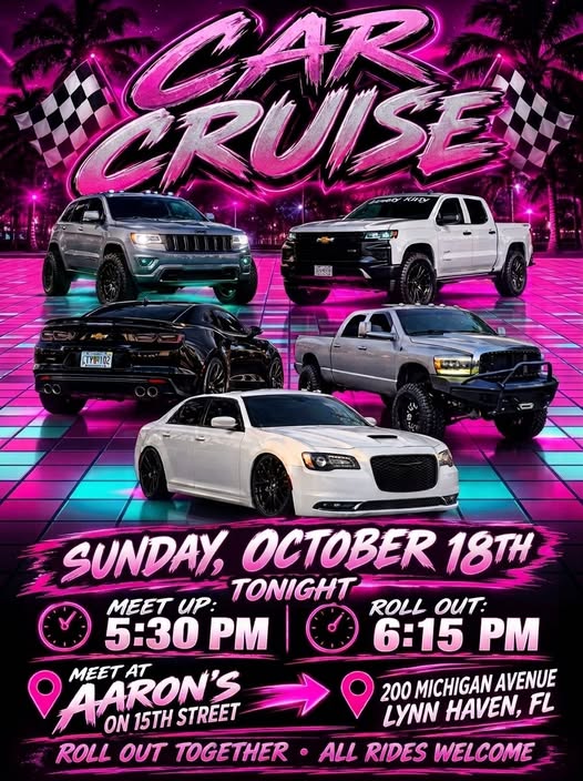 Flyer for Car Cruise