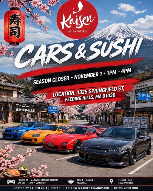 Flyer for Kaisen Asian Bistro Cars & Sushi