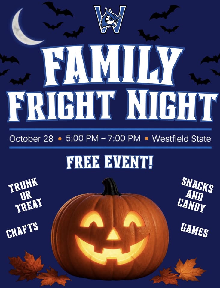 Flyer for Westfield State Family Fright Night