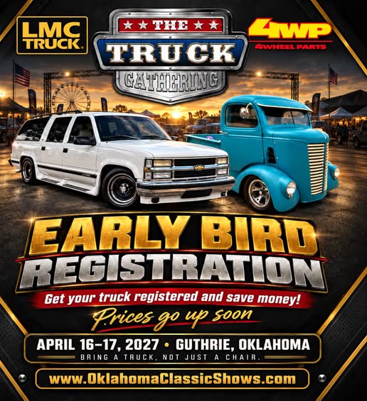 Flyer for The Truck Gathering Early Bird Registration